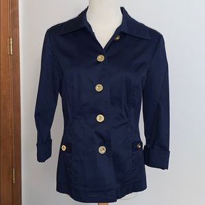 Navy Blue Button Down